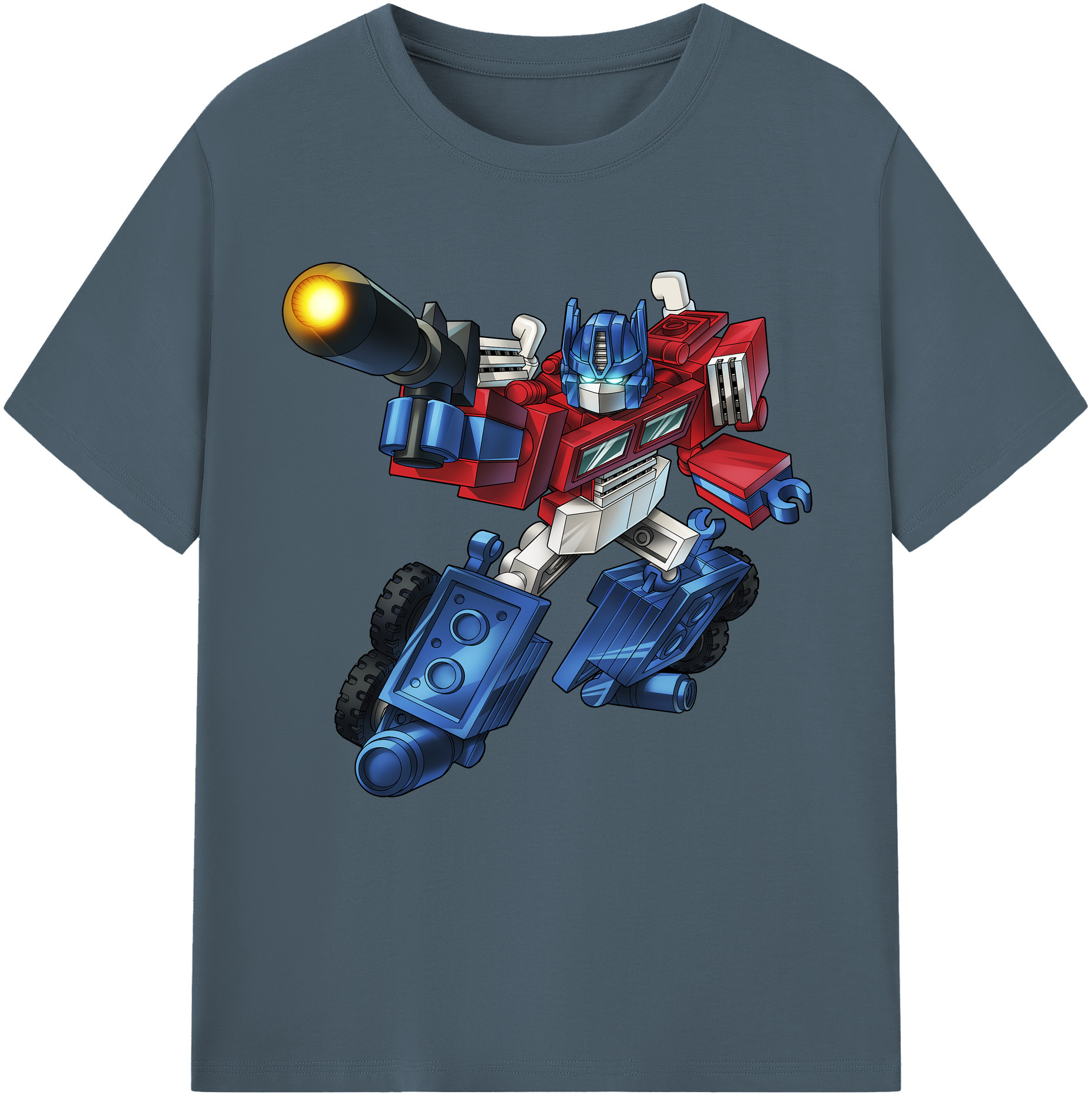 （画像用）  綿100％半袖Tシャツ（フロントプリント）